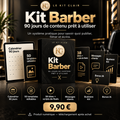 Le Kit Clair — Kit Barber — 90 jours de contenu prêt à utiliser